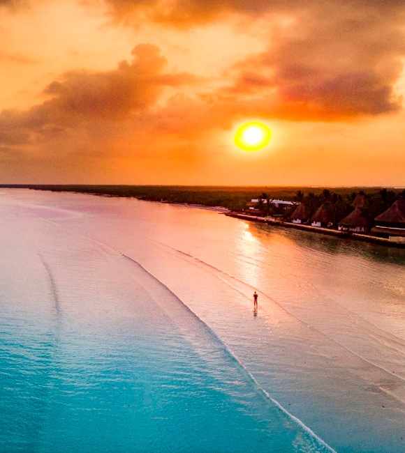 Akbal Holbox hotel near the beach